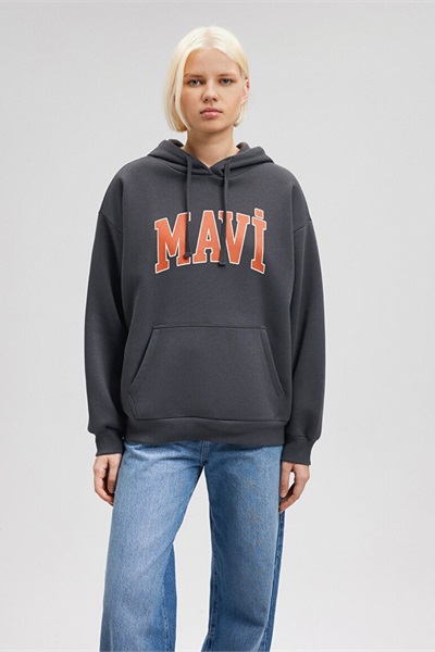 Mavi Kadın Sweat M1600361-80106 Antrasit