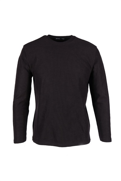 O Yaka Erkek Sweat 5714 Siyah