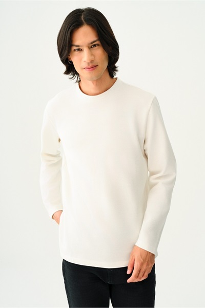 Loft Erkek Sweat LF2036600 OFF WHITE