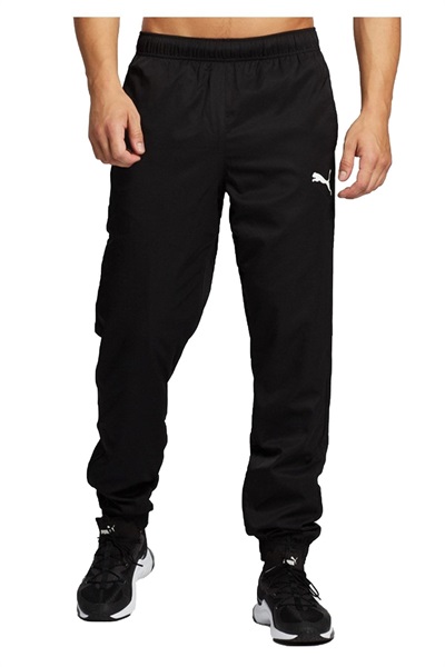 Puma Actıve Woven Pants Unisex Eşofman Alt 586733-01 BLACK