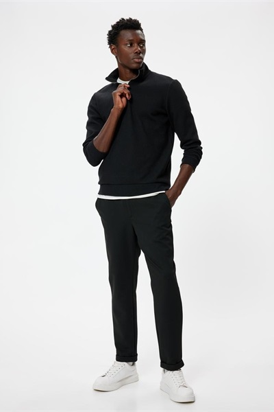 Koton Erkek Sweat 5WAM70041MK SİYAH