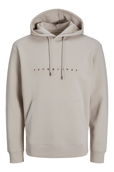 Jack & Jones Jjestar Jj Sweat Hood Noos Erkek Sweat 12233972 Moonbeam