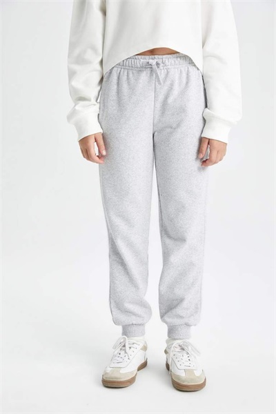 Defacto Kız Çocuk Eşofman Alt Y1226A6/GR93 GREY MELANGE
