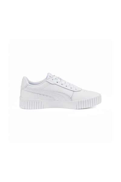 Puma Carina 2.0 Kadın Spor Ayakkabı 385849-02 White-White-Silver