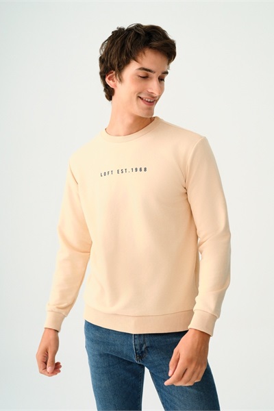 Loft Erkek Sweat LF2037100 ECRU