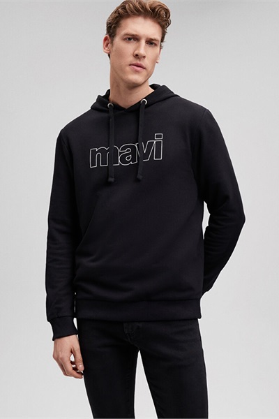 Mavi Erkek Sweat M065606-900 Siyah