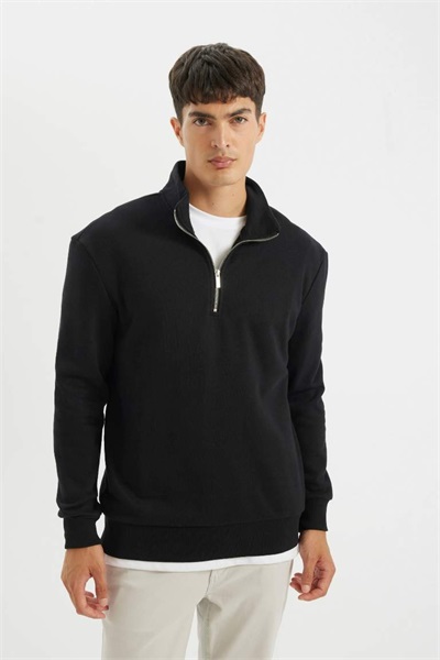 Defacto Erkek Sweat X7405AZ/BK81 BLACK