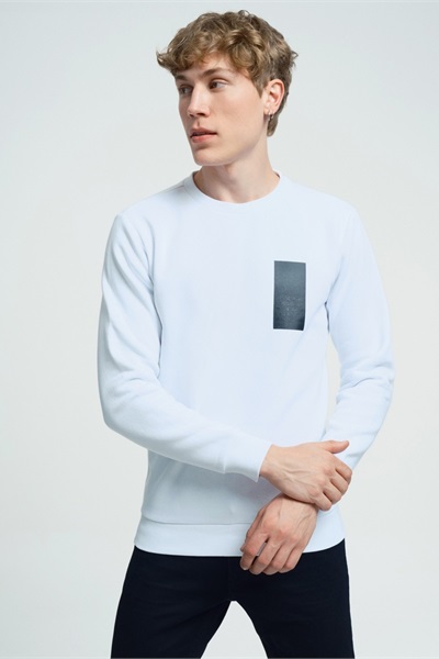 Loft Erkek Sweat LF2034185 WHITE