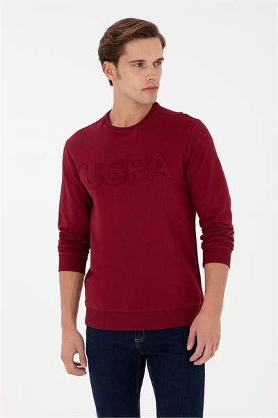 Jellysk024 U.S. Polo Assn Erkek Sweat 1926931 Bordo