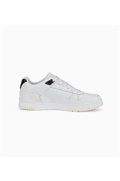 Puma Rbd Game Low Unisex Spor Ayakkabı 386373-01 White-Black-Team Gold