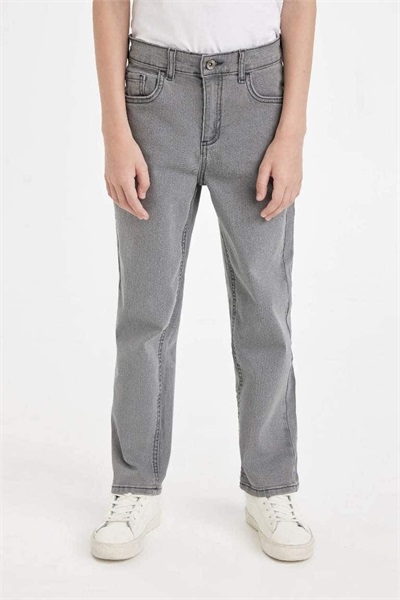 Defacto Erkek Çocuk Jean Pantolon C3697A8/NM18 LT.GREY