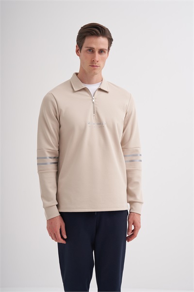 Cazador Erkek Sweat 5180 BEJ