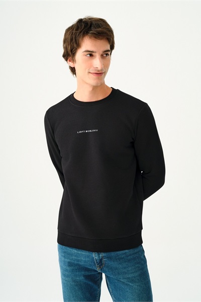 Loft Erkek Sweat LF2034268 BLACK