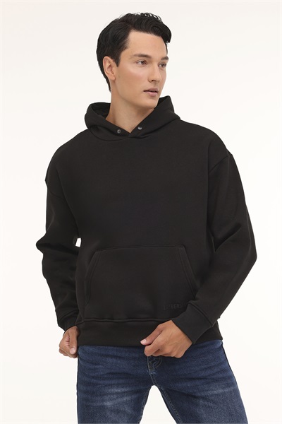 4W Mb Ros 17Hs109 4Pr Lumberjack Erkek Sweat A101813171 Sıyah
