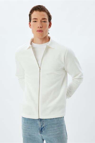Koton Erkek Sweat 5WAM70020MK EKRU