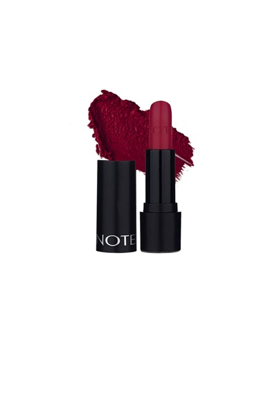 Deep Impact Lipstick 14 Warm Cherry Kremsi Dokulu Yarı Parlak Ruj - Kırmızı Note STD