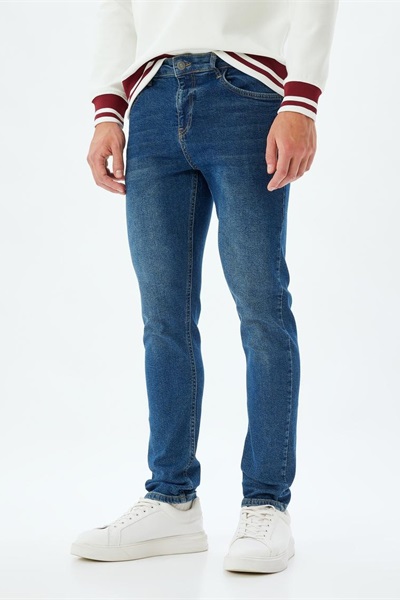 Koton Erkek Jean Pantolon 5WAM40076ID KOYU İNDİGO