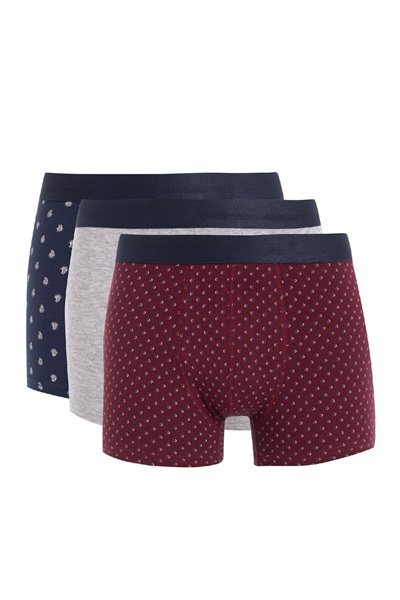 Defacto Erkek Boxer&Külot D7548AX/BR115 BORDEAUX