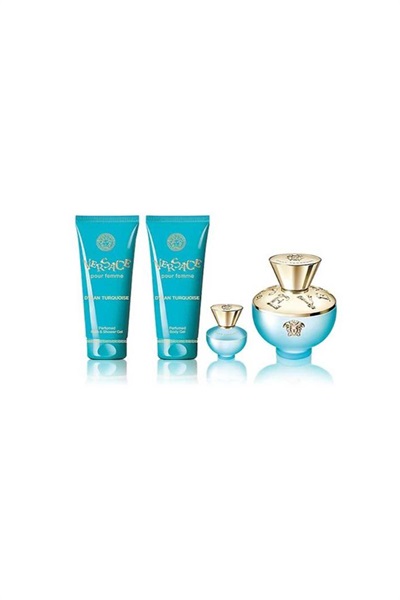Dylan Turquoıse Pour Femme 100 ml Edt Set Versace STD