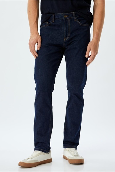 Koton Erkek Jean Pantolon 5WAM40112ID KOYU İNDİGO