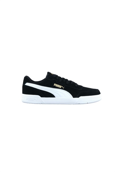 Puma Caracal Sd Unisex Spor Ayakkabı 370304-01 Black-White-Team Gold