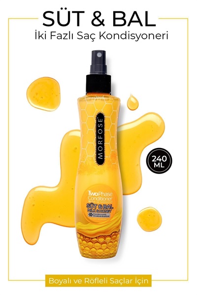 Fön Suyu 240ml Süt Bal Morfose STD