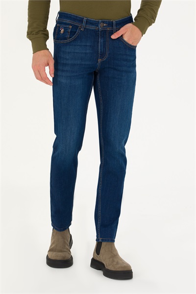 Rc-Lacopo23K-K Us Polo Assn Erkek Jean Pantolon 1727913 KOYU MAVİ