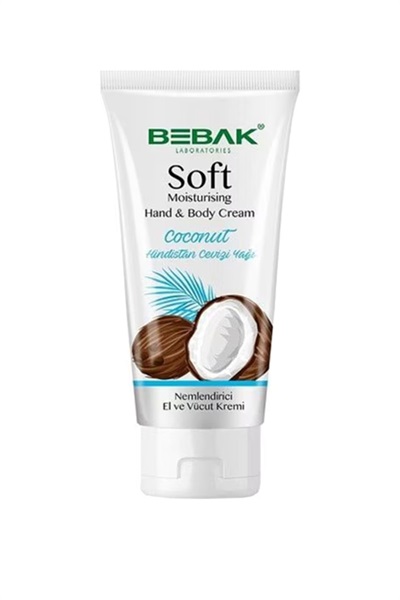 Soft Hindistan Cevizi Yağı El ve Vücut Kremi 75ml Bebak STD
