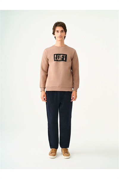 Loft Erkek Sweat LF2038245 LIGHT BROWN