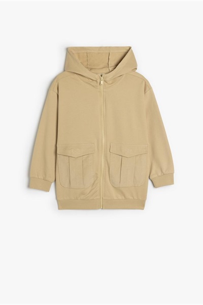 Koton Erkek Çocuk Sweat 5WKB10416TK DEVE TÜYÜ