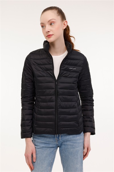 4W,Wb Padded 1Sn28 4Pr Lumberjack Kadın  Mont A101782298 SIYAH