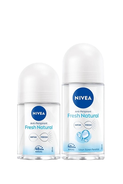 Fresh Kadın Deodorant Roll-On 50 Ml + Fresh Kadın Deodorant Roll-On 25 Ml Set NiveaNivea STD