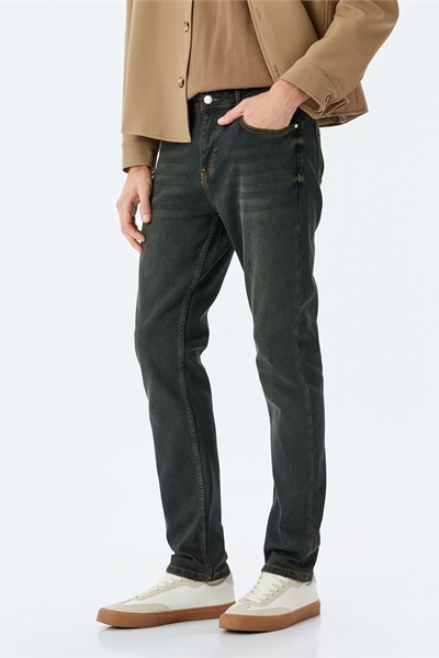 Koton BRAD SLIM Erkek Jean  Pantolon 5SAM40053ID PETROL