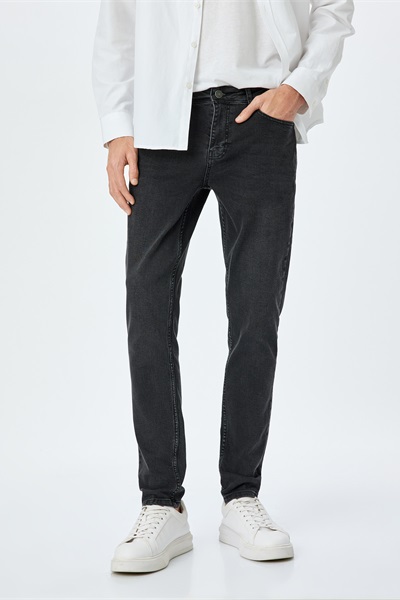 Koton MICHEAL Skinny Erkek Jean  Pantolon 5SAM40054ID ANTRASİT