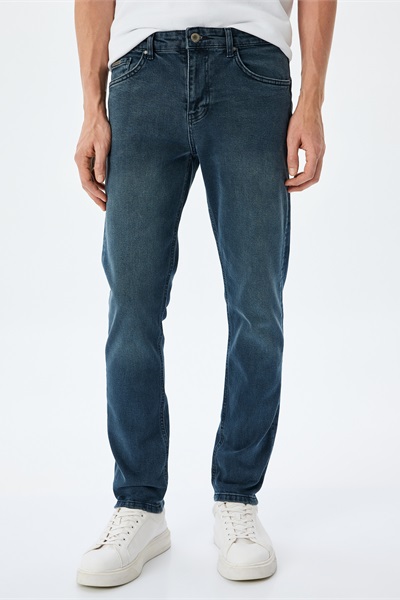 Koton Erkek Jean  Pantolon 5SAM40050ID İNDİGO STONE