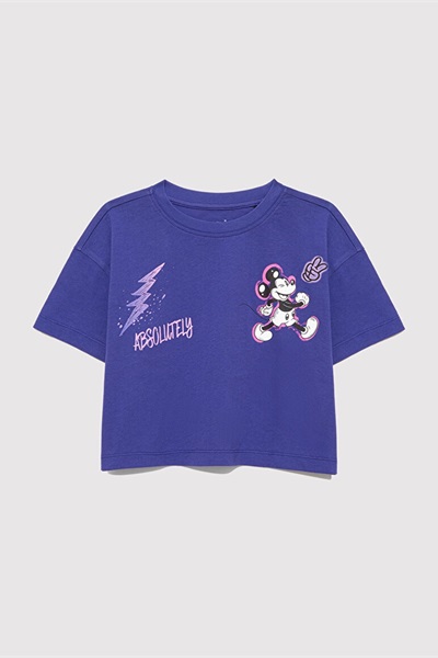Mavi Mıckey Kız Çocuk T-Shirt M7610297-70908 Orient Blue