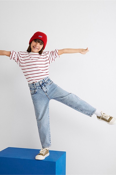 Mavi Lol Kız Çocuk Jean Pantolon M7010037-82060 Mid Denim