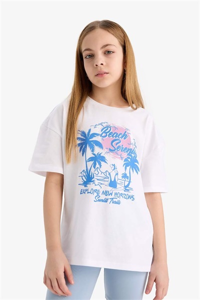 Defacto Kız Çocuk  Sweat Takım E5694A8/BE523 BLUE