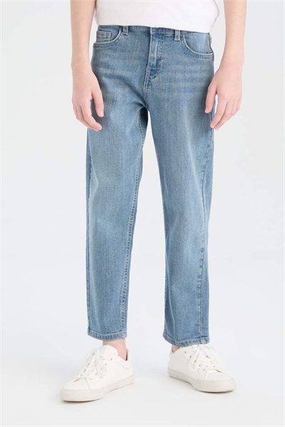 Defacto Erkek Çocuk  Jean Pantolon D9016A8/NM84 BLUE GREY