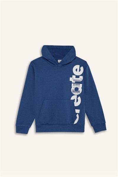 Defacto Erkek Çocuk  Sweat D7713A8/IN27 INDIGO