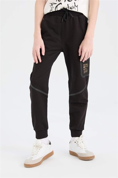 Defacto Erkek Çocuk  Eşofman Alt D8534A8/BK81 BLACK