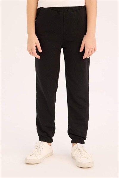 Defacto Kız Çocuk  Eşofman Alt D9689A8/BK81 BLACK
