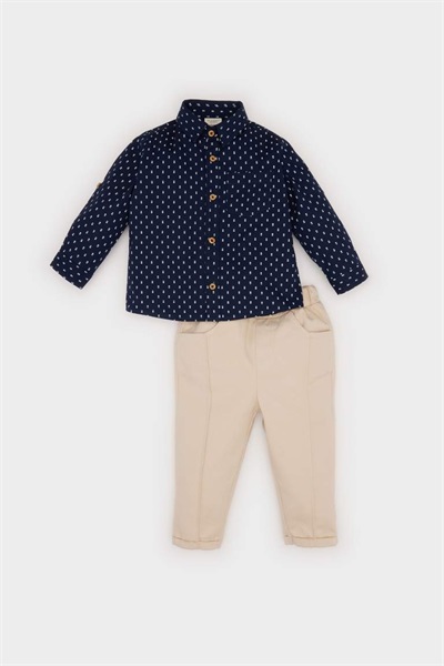 Defacto Erkek Bebek  Sweat Takım D9337A5/NV256 NAVY