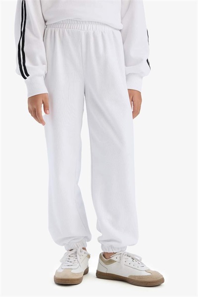 Defacto Kız Çocuk  Sweat Takım D9497A8/WT34 WHITE