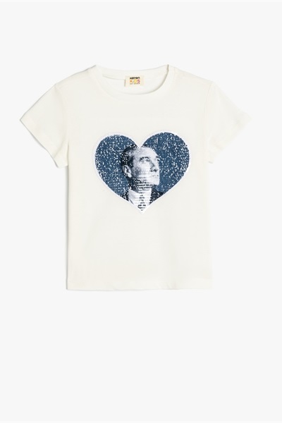 Koton Kız Çocuk T-shirt 5SKG10103AK BEYAZ