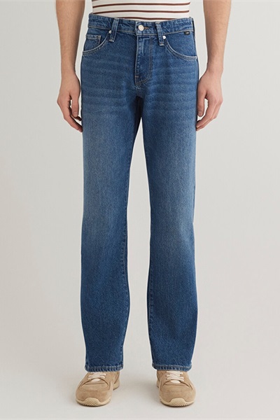 Mavi Hunter Erkek Jean Pantolon M0020233733 Indigo Rigid denim