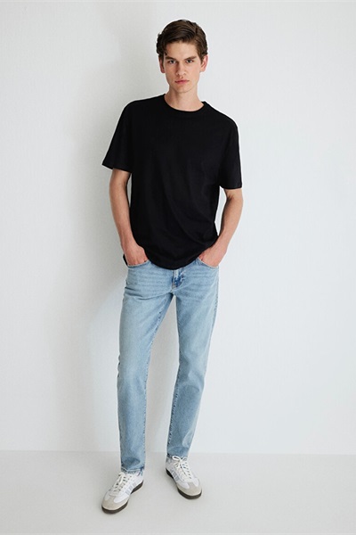 Mavi Jake Erkek Jean Pantolon M0042286799 Dusty Bleach Classic Denim