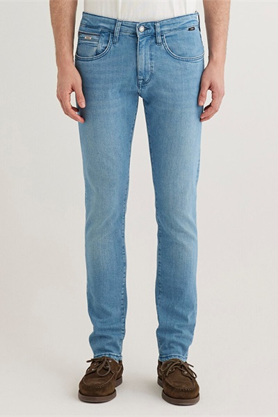 Mavi James Erkek Jean Pantolon M0042487837 Lt Sky Premium Blue