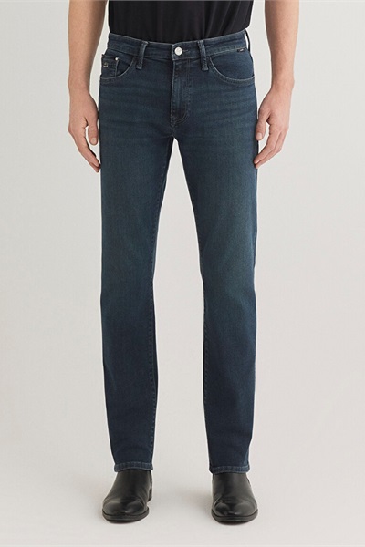 Mavi Marcus Erkek Jean Pantolon M0035189351 Dark Shaded Lux Black