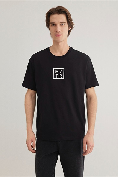 Mavi Mvtr Tişört Siyah Erkek T-Shirt M0612004-900 Siyah